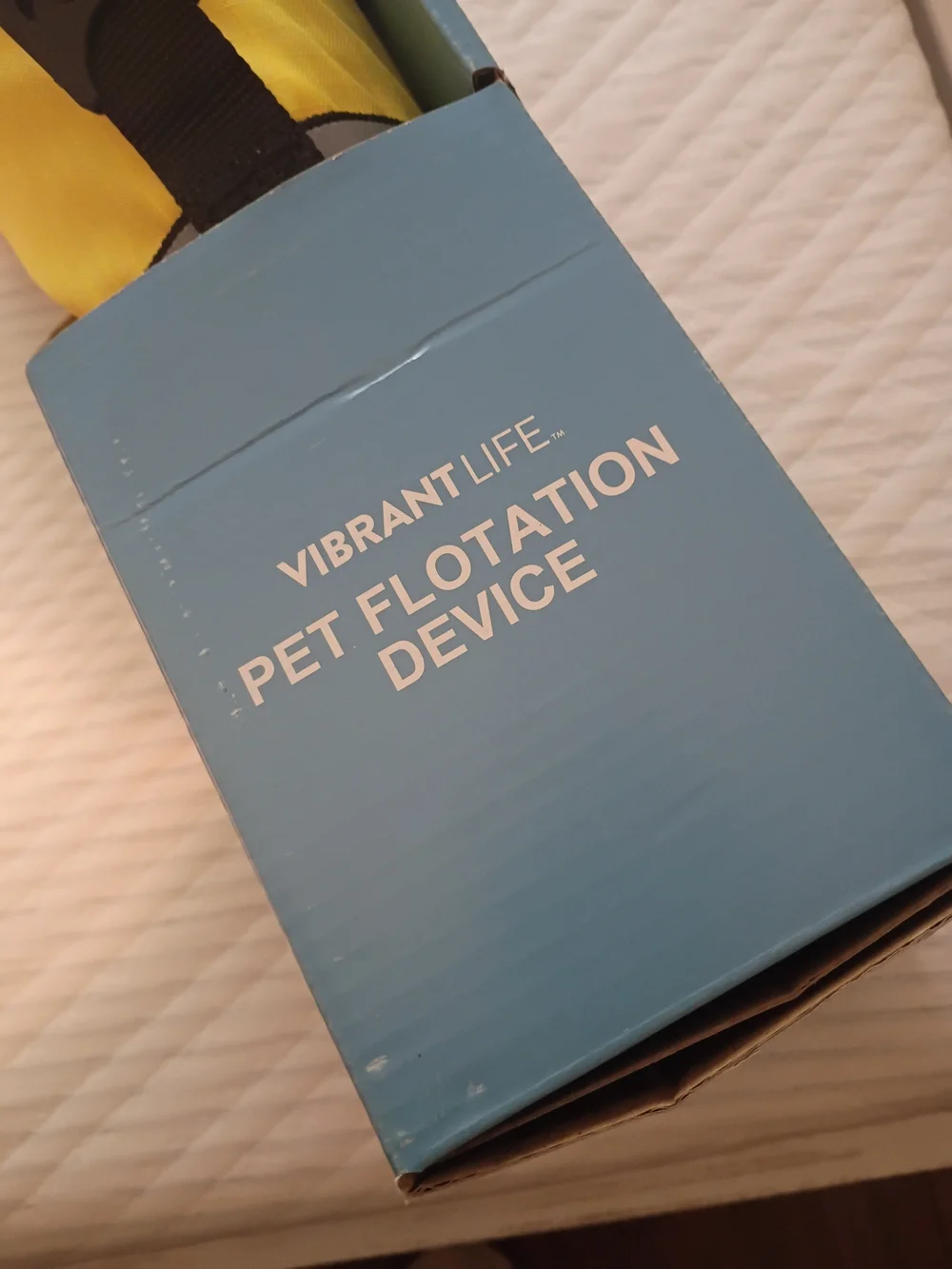 VibrantLife Yellow Dog Flotation Device - Medium